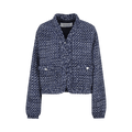 Valentino Wool Blend Jacket "Navy"