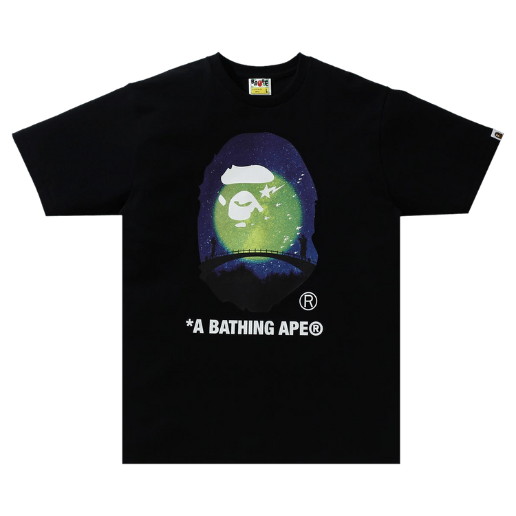 BAPE The Star Festival Ape Head Tee "Black"
