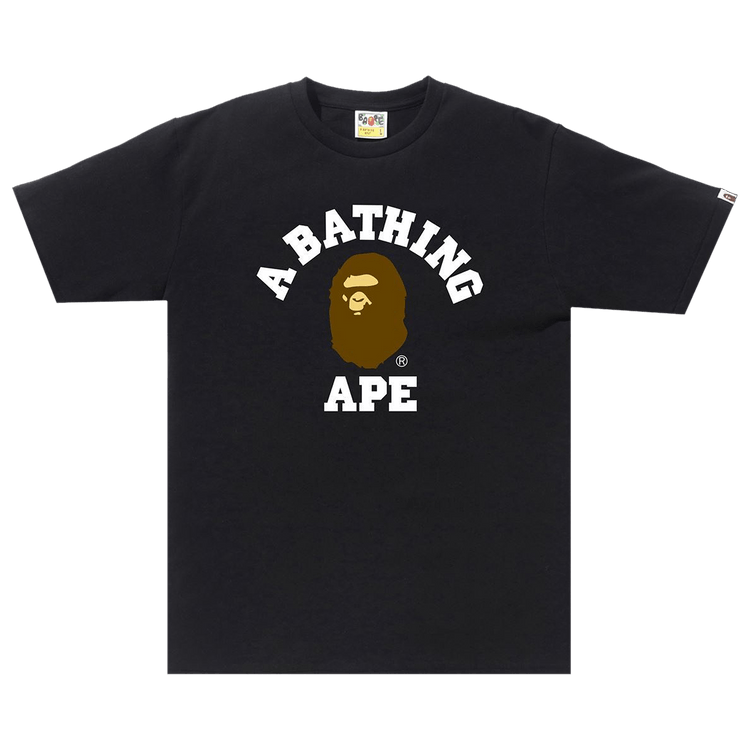 BAPE Silicon College One Point Tee "Black"