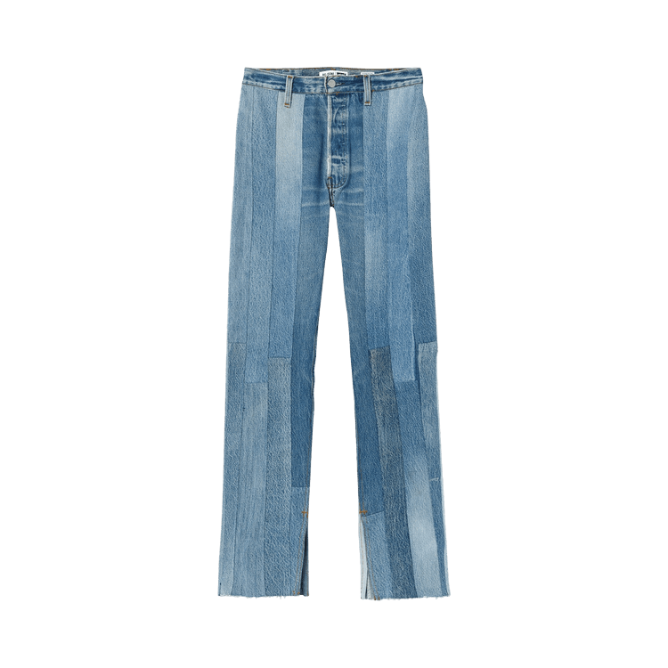 RE/DONE 60s Patched Skinny Boot "Indigo"
