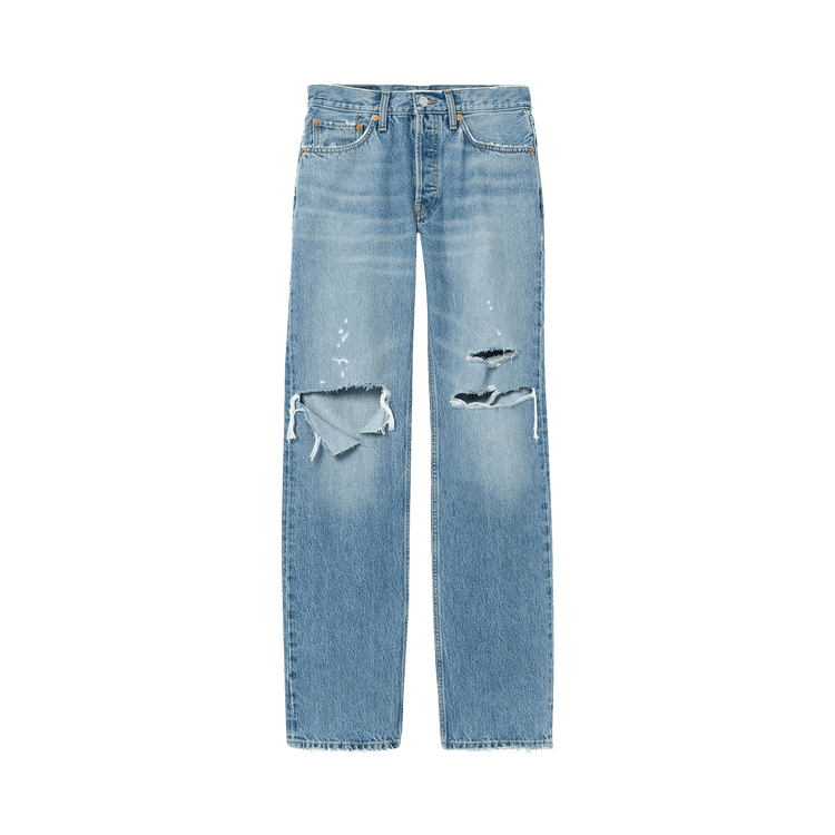 RE/DONE 90s Comfy Jean "Sun Faded Destroy"
