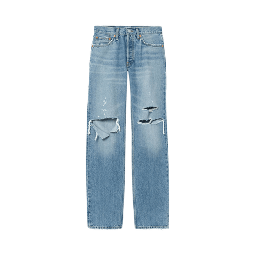 RE/DONE 90s Comfy Jean "Sun Faded Destroy"