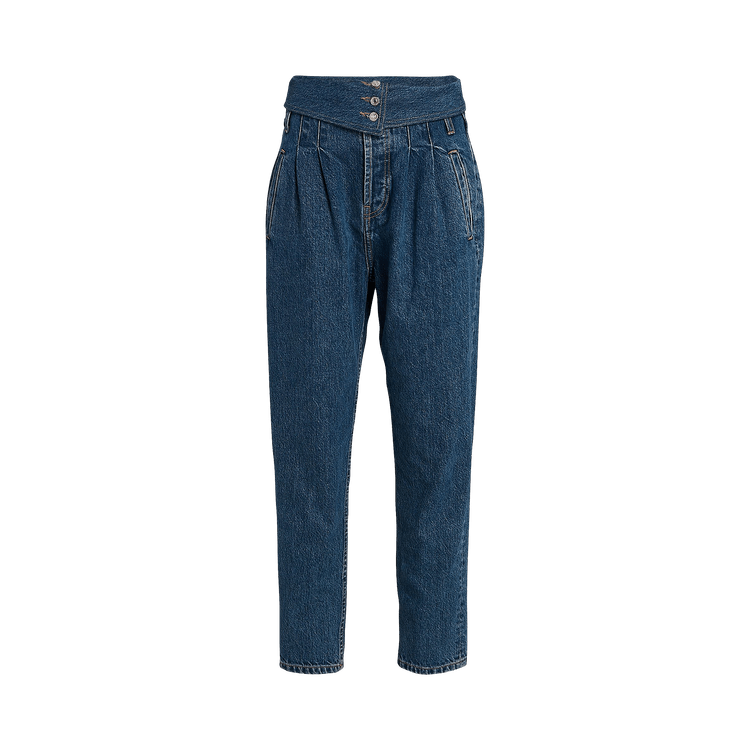 RE/DONE 80s Fold Over Jeans "Seventies As Fuck"