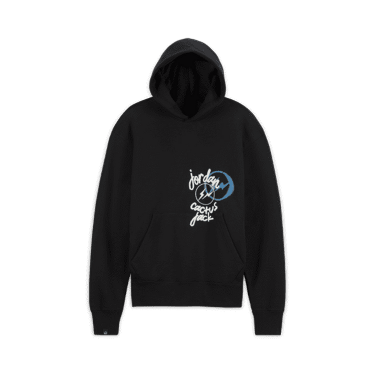 Air Jordan x Travis Scott x Fragment Hoodie "Black"