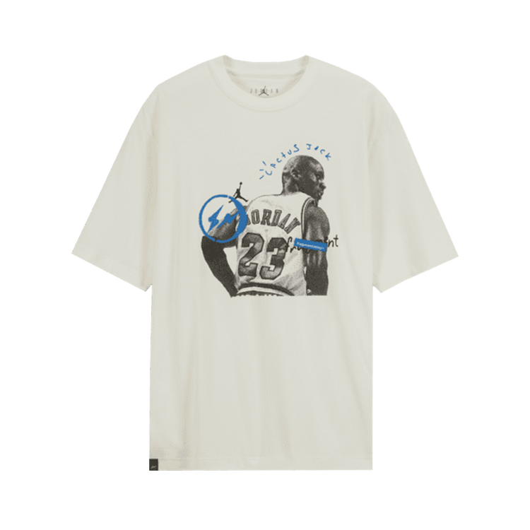 Air Jordan x Travis Scott x Fragment Design T-Shirt "White"