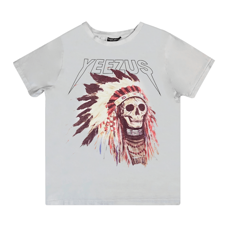 Kanye West Yeezy Tour Skeleton God Wants You T-Shirt "White"