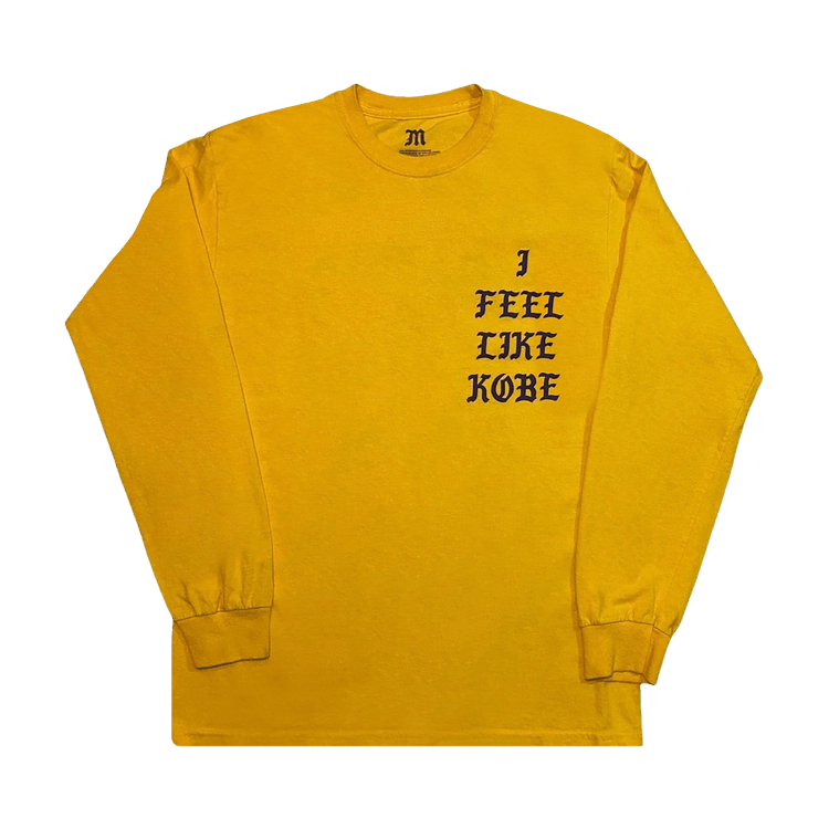 Kanye West I Feel Like Kobe/Pablo Mamba Day T-Shirt "Yellow"