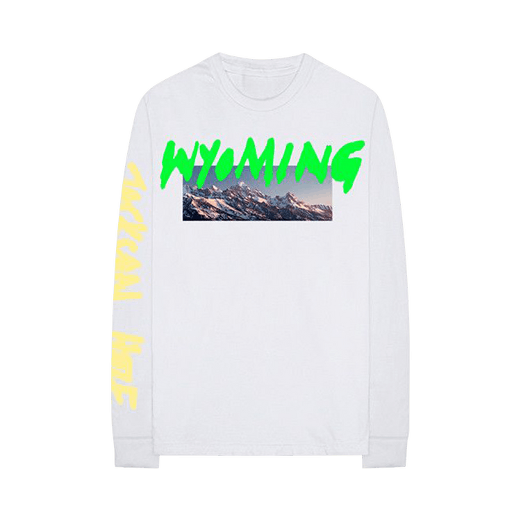Kanye West Wyoming Long-Sleeve T-Shirt "White"