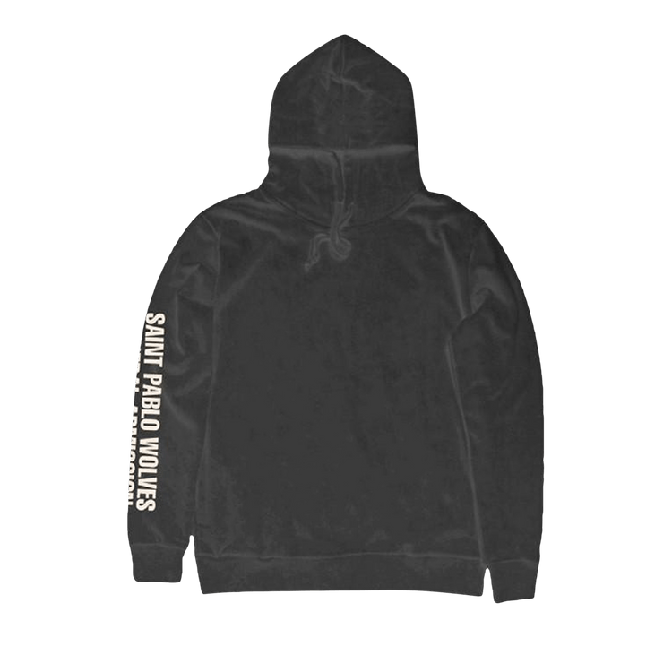 Kanye West Saint Pablo Wolves Hoodie "Black"