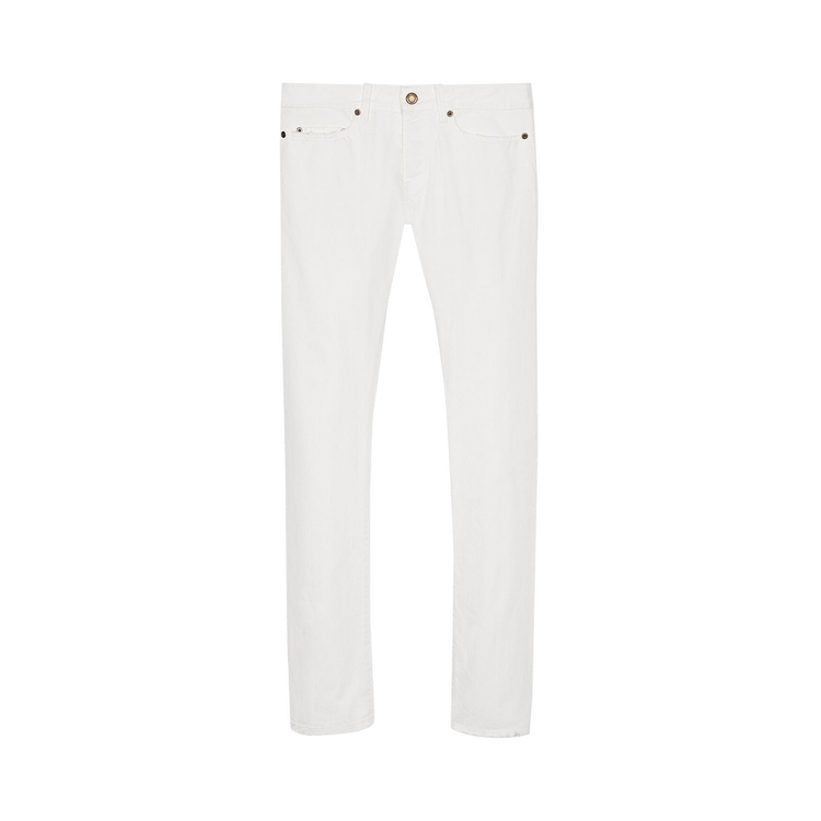 Saint Laurent Slim Fit Jean "White Stonewash"