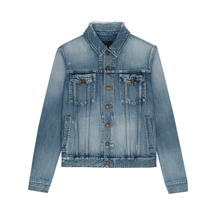 Saint Laurent Classic Denim Jacket "Sky Blue"