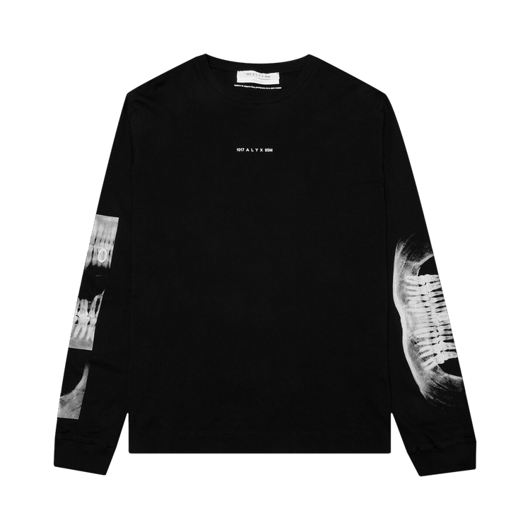 1017 ALYX 9SM Triple Print Long-Sleeve T-Shirt "Black"