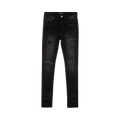 Amiri MX1 Leather Playboy Jean "Black"