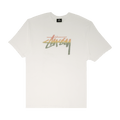 Stussy Stock Fade Tee "White"