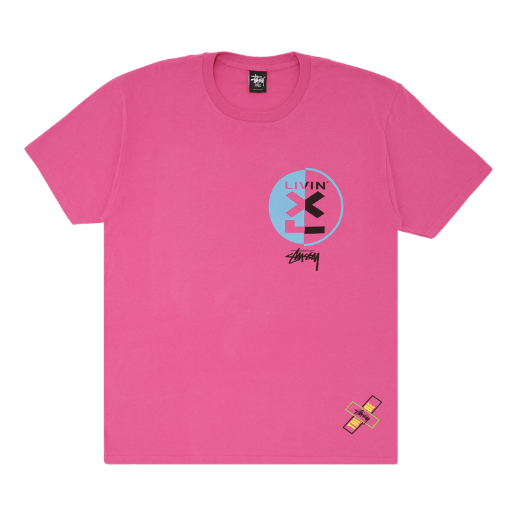 Stussy Power Tee "Pink"