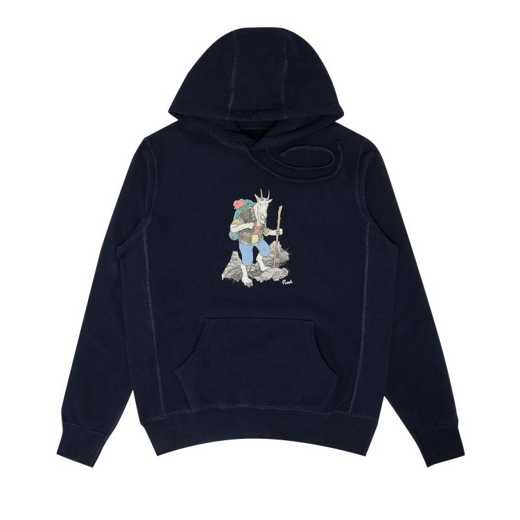 Noah Mountain Goat Hoodie "Navy"