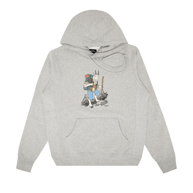 Noah Mountain Goat Hoodie "Heather Grey"