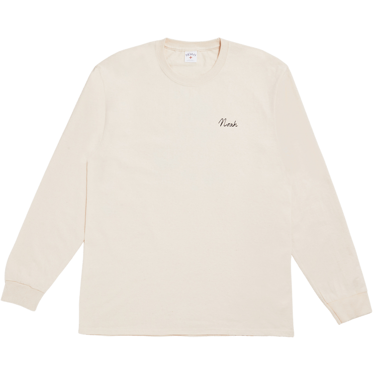 Noah Long-Sleeve Mountain Goat Tee "Natural"