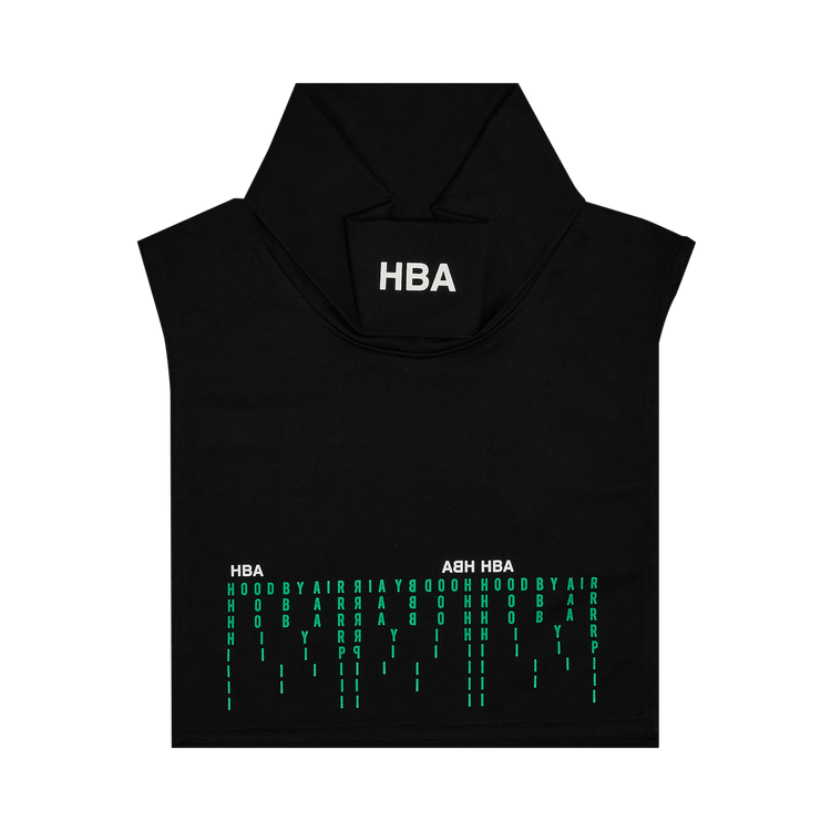 Hood By Air Cropped Mock "Black"