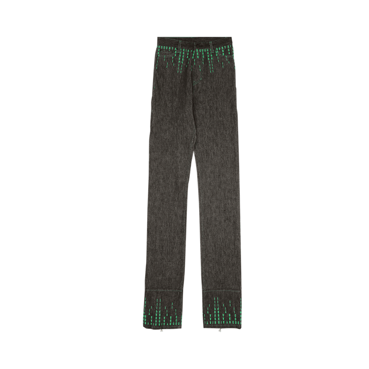 Hood By Air Raw Denim Pant #2 "Black"