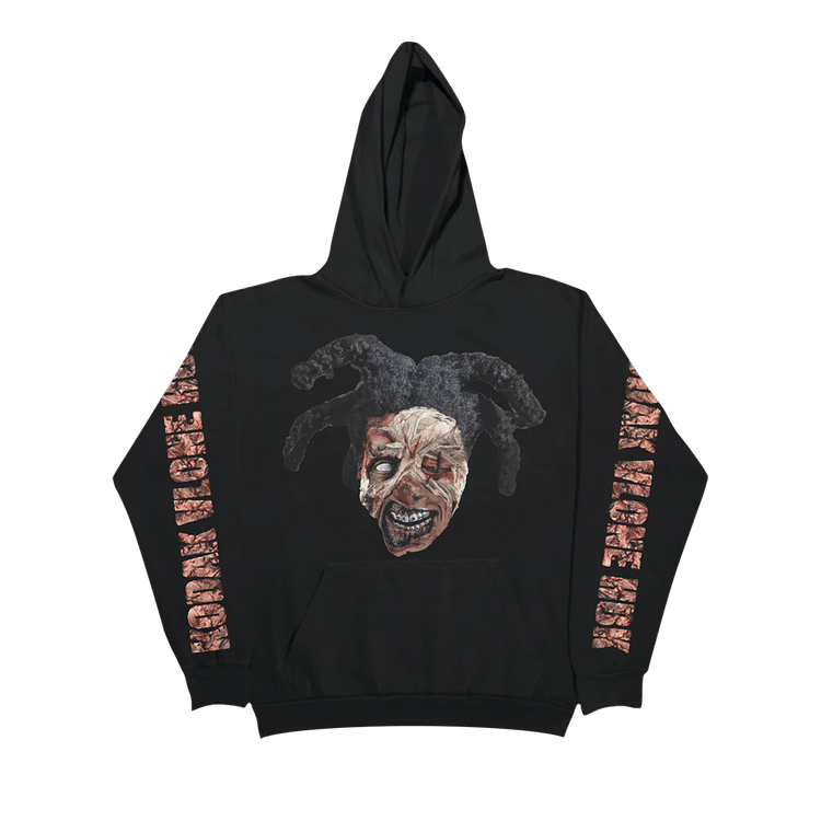 Vlone x Kodak Black Zombie Hoodie "Black"
