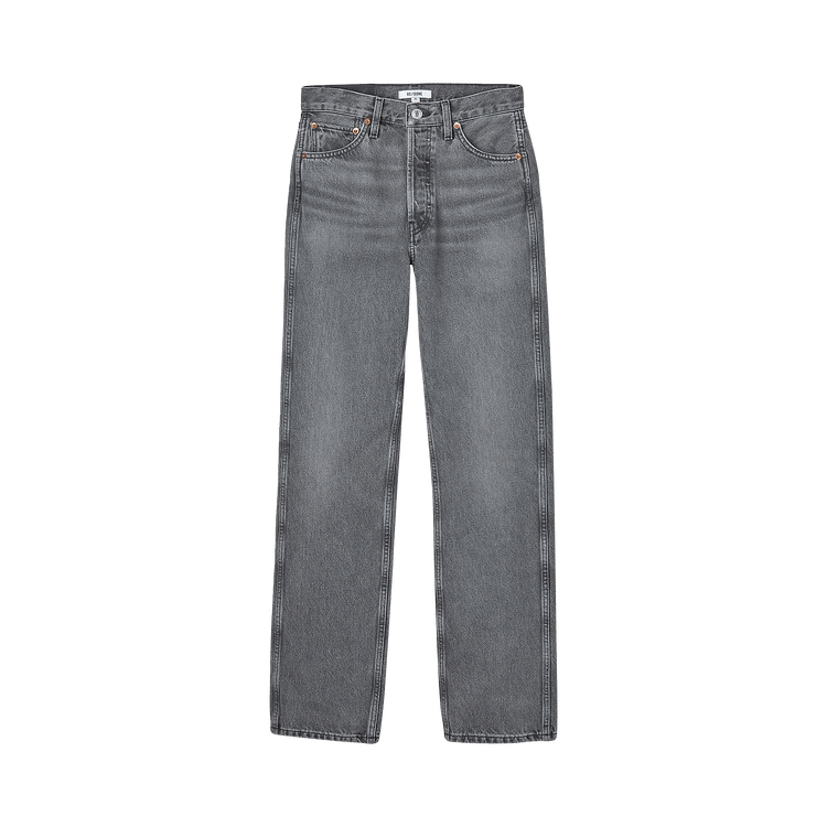 RE/DONE 90s High Rise Loose Jean "Vintage Ash Grey"