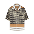 Valentino Silk Shirt "St. Foulard Archive Nero"
