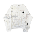 Yeezy Season 5 Handwriting Sweatshirt "Arctic"