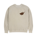 Cactus Jack by Travis Scott Cacti Mono Heritage Crewneck "Ivory"