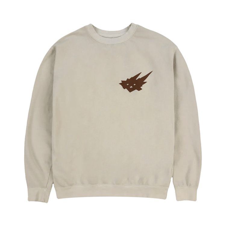 Cactus Jack by Travis Scott Cacti Mono Heritage Crewneck "Ivory"