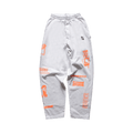 We11done Logo Carpenter Sweatpants "White"