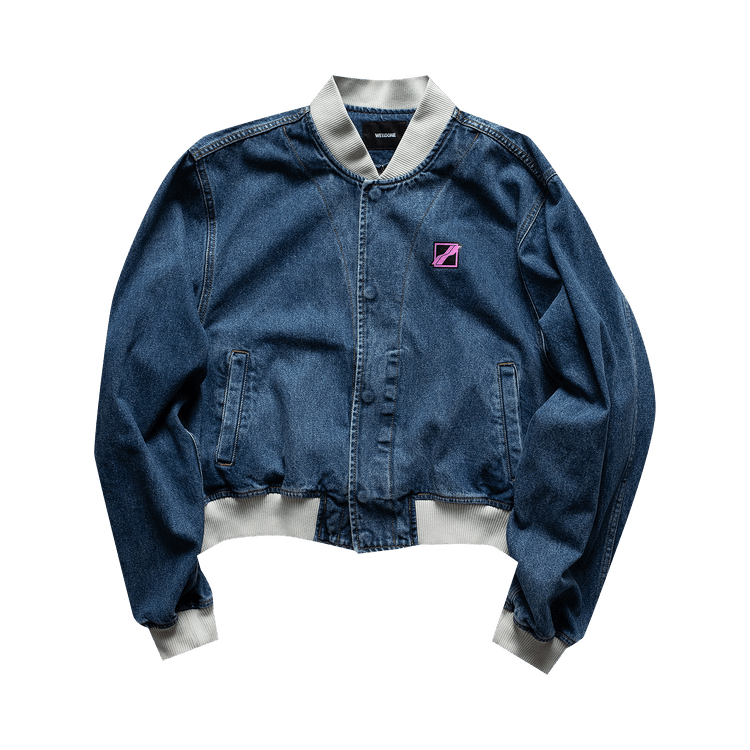 We11done Washed Denim Jacket "Blue"