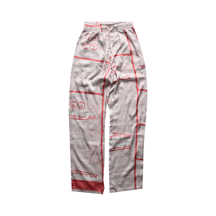 Mr. Saturday Good Luck Lounge Pant "Pink/Red"