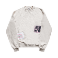 Mr. Saturday Patch Printed Crewneck "White"