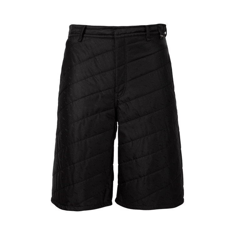 Fendi Padded Sky Twill Bermuda Shorts "Black"