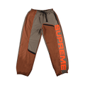 Supreme S Paneled Belted Track Pant "Brown"