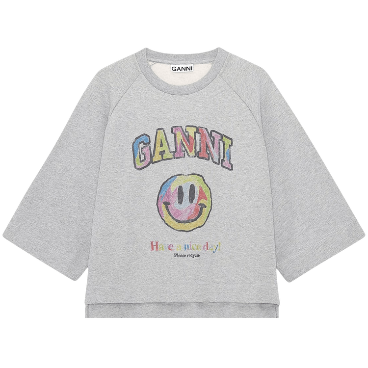GANNI Isoli Crew "Paloma Melange"
