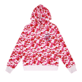 BAPE x Anti Social Social Club ABC Camo Pullover Hoodie "Pink"