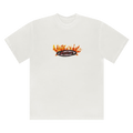 Cactus Jack by Travis Scott Flame Tee "White"