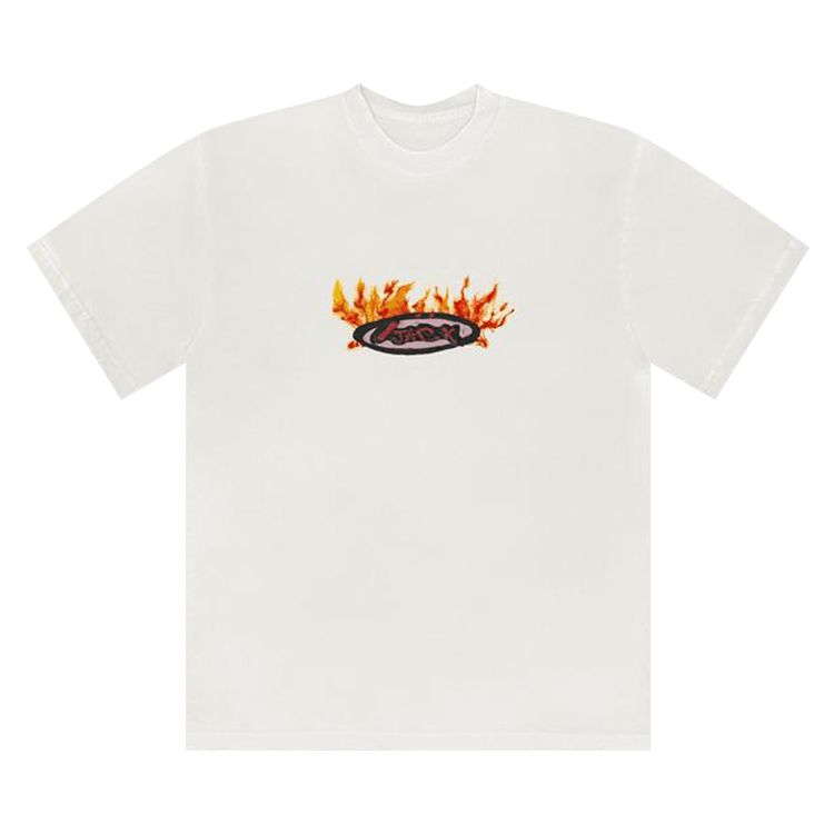 Cactus Jack by Travis Scott Flame Tee "White"