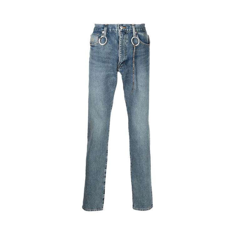 Mastermind World Double Waisted Denim Pants "Indigo"