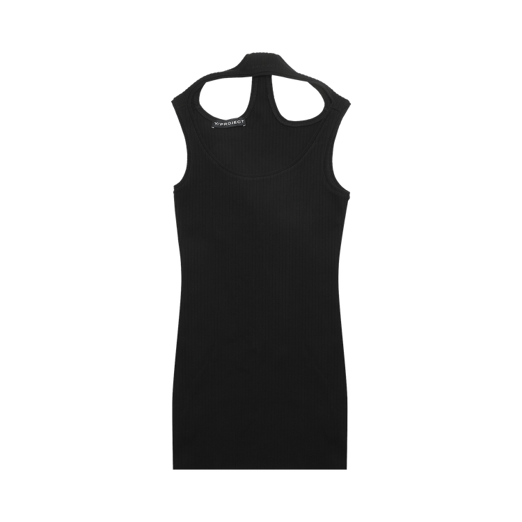 Y/Project Three Collar Dress "Black"
