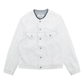 Maison Margiela Painted Denim Jacket "White/Blue"