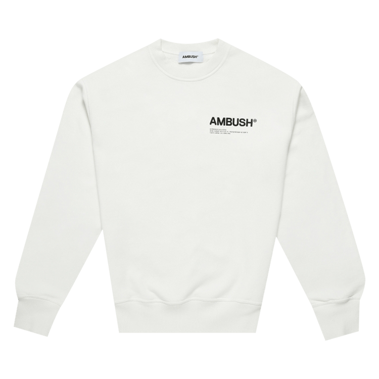 Ambush Fleece Workshop Crewneck "Tofu"