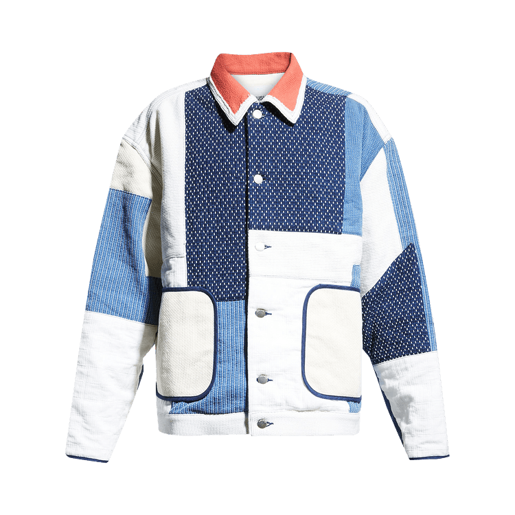 Ambush Patchwork Sashiko Jacket "White"
