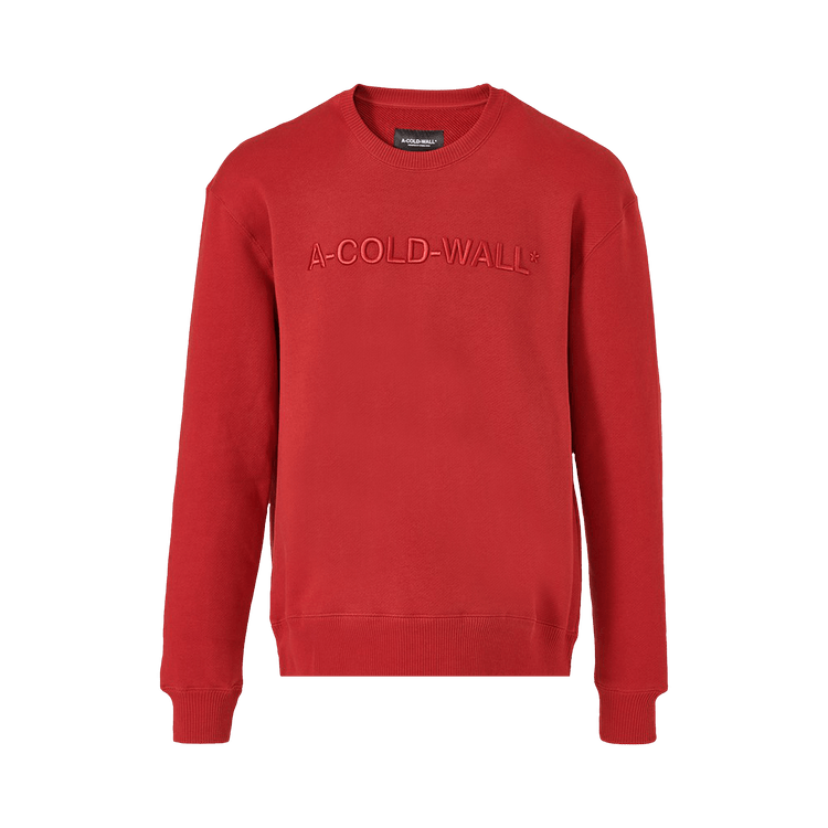 A-Cold-Wall* Logo Sweatshirt "Red"