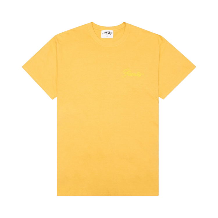 Awake NY Logo Short-Sleeve T-Shirt "Yellow"