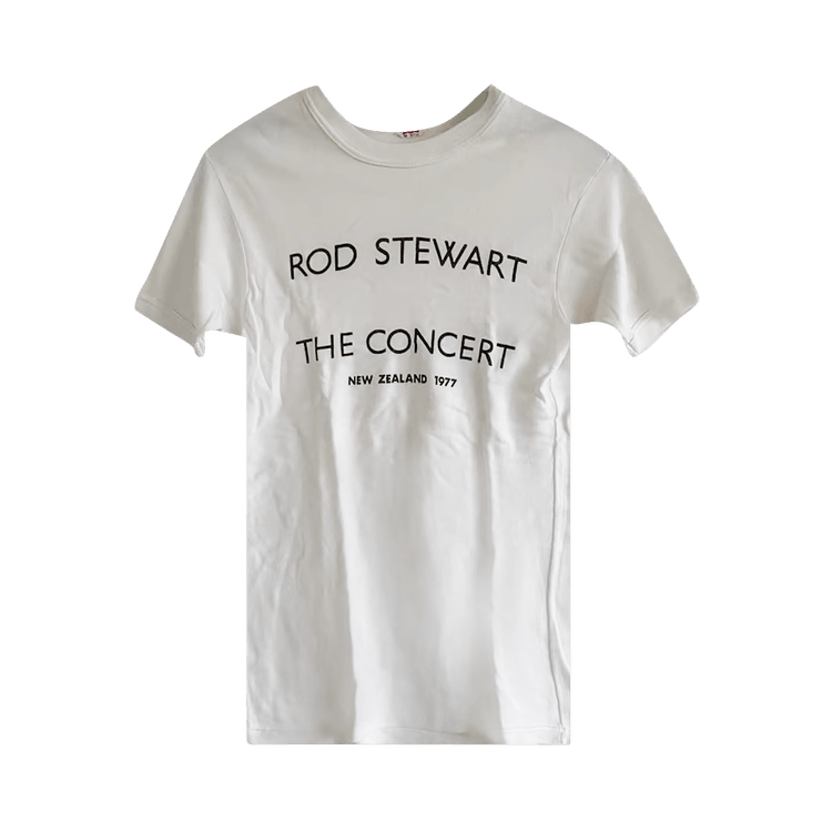 Vintage Rod Stewart Concert Tee "White"
