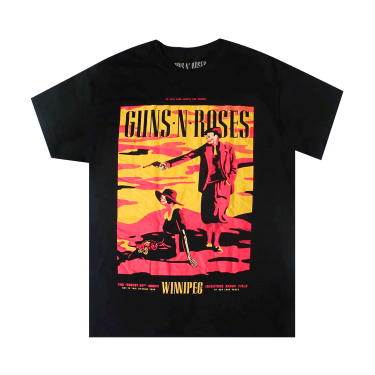 Vintage Guns N' Roses Winnipeg Tee 'Black'
