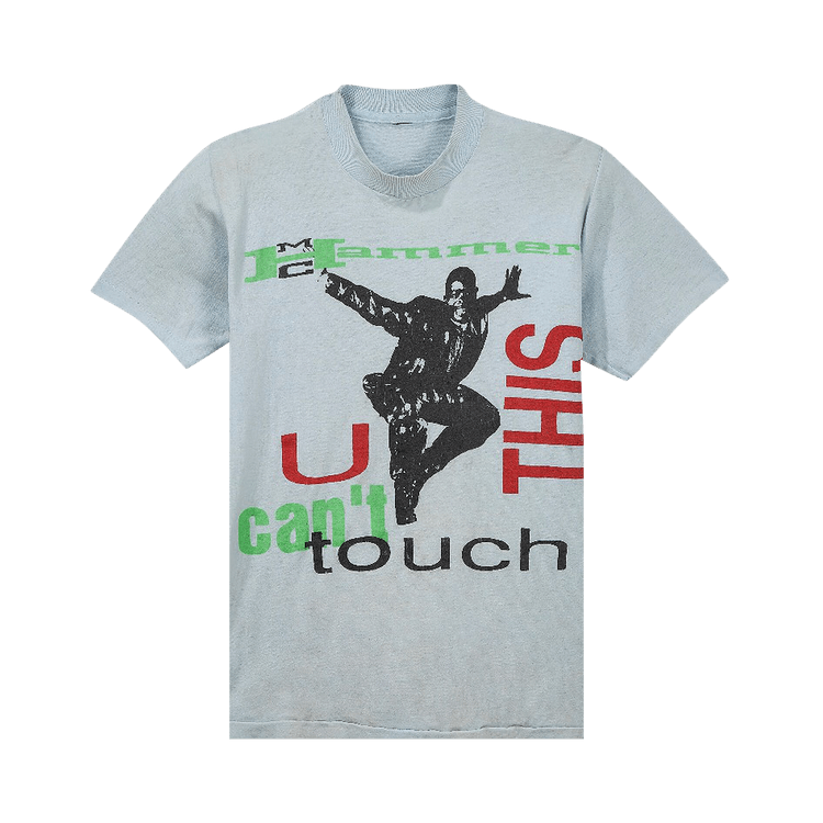 Vintage MC Hammer Tee "Light Blue"